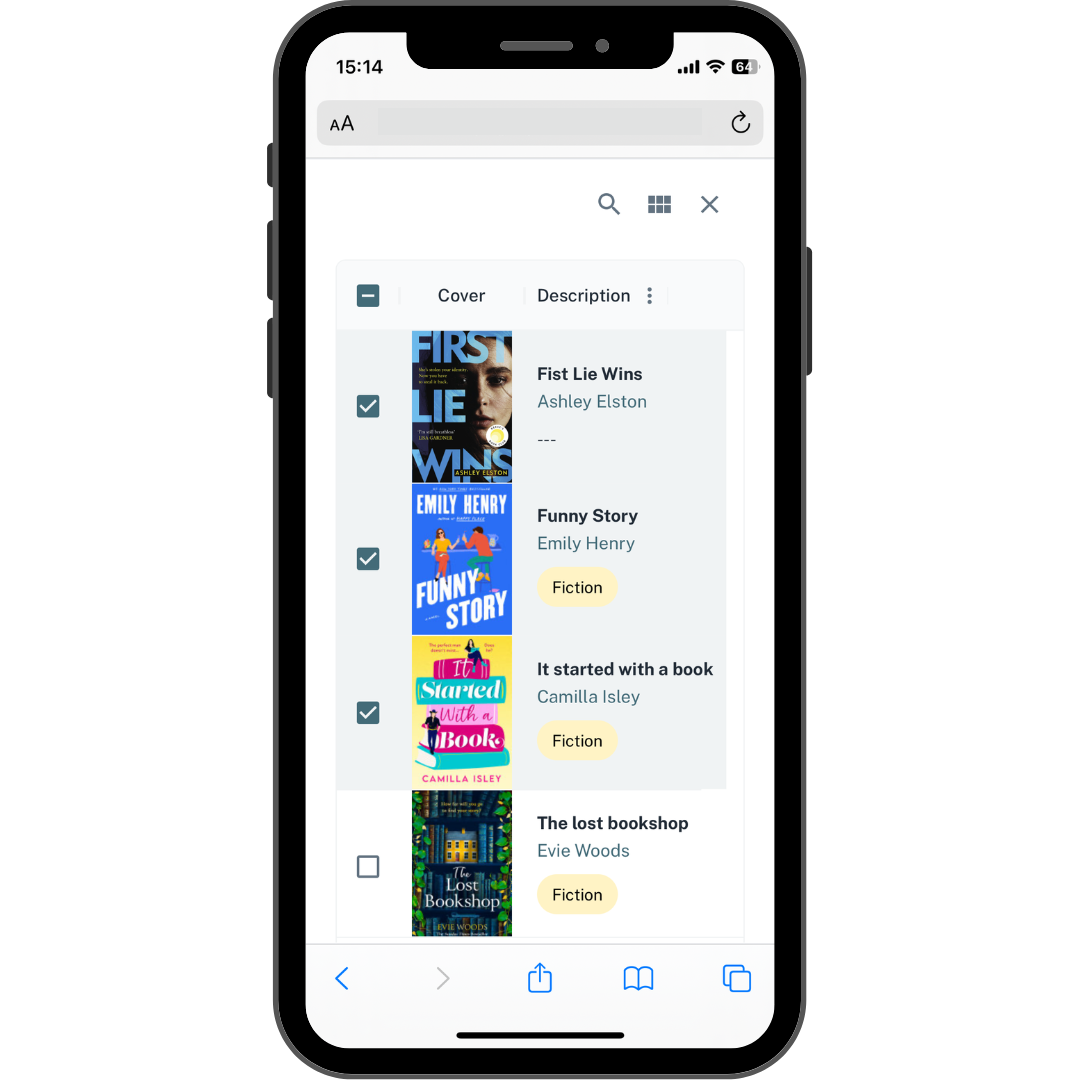 Wrapsody App Select Books